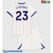 Fotballdrakt Barn Chelsea Geovany Quenda #23 Tredjedraktsett 2026-27 Kortermet (+ Korte bukser)